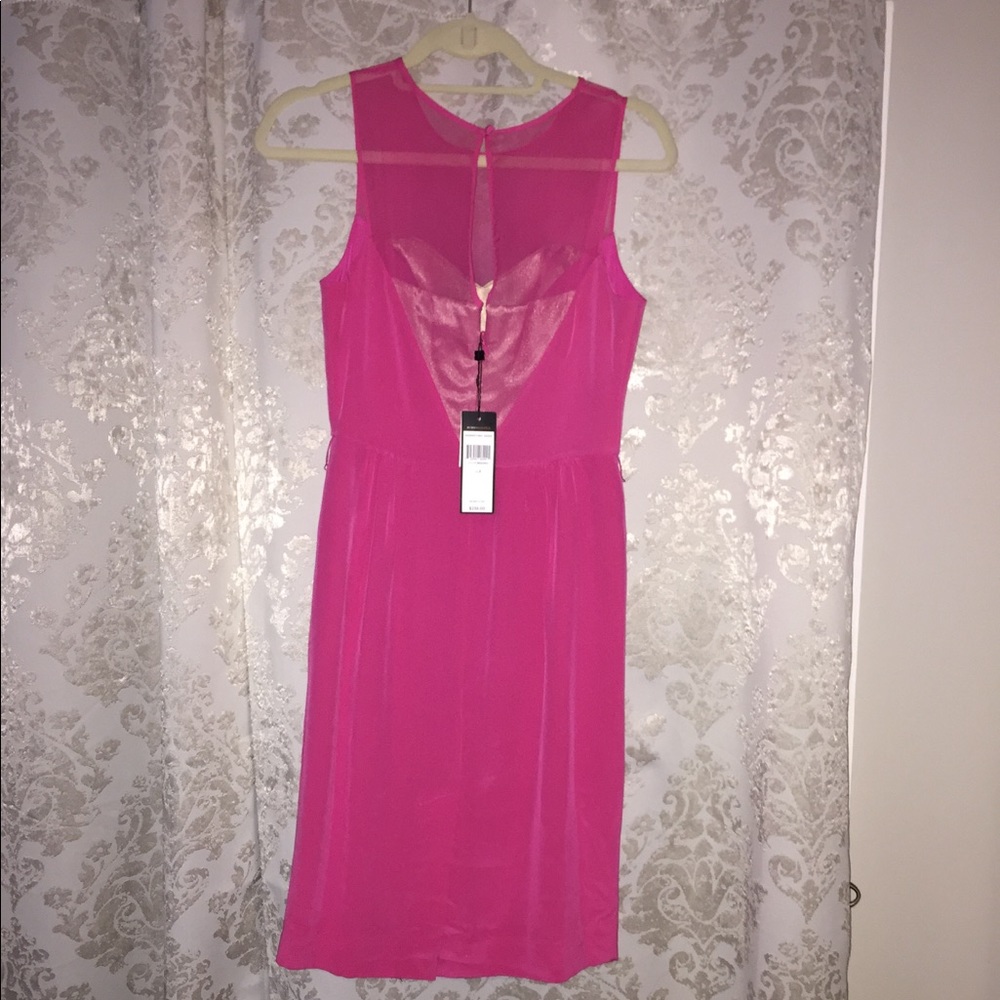 BCBG hot pink dress, new with tags!